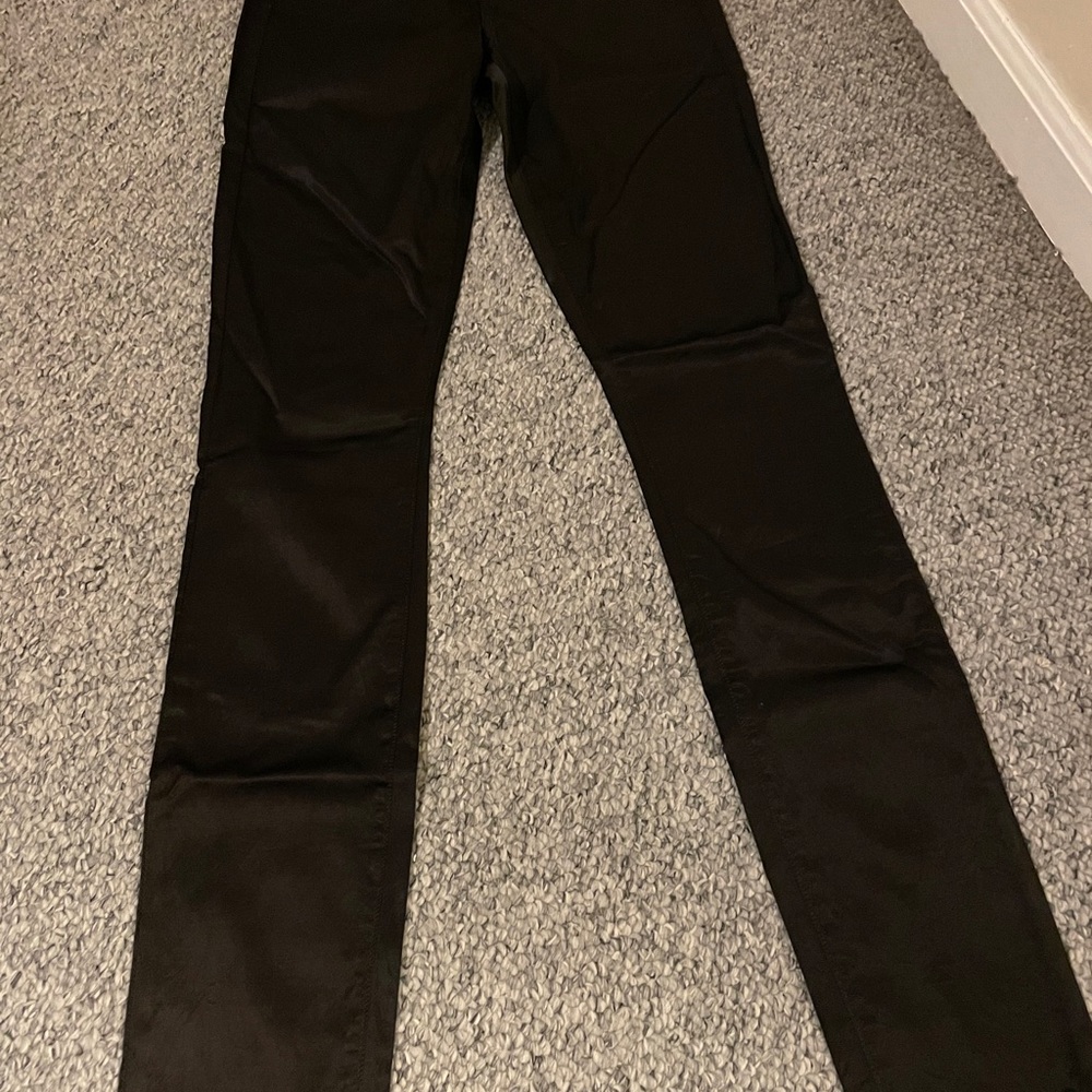 Citizen of humanities black silk jeans